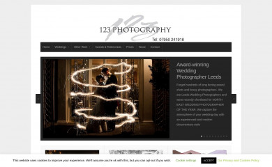 123photography.co.uk screenshot
