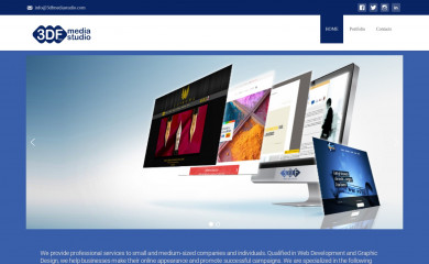 3dfmediastudio.com screenshot