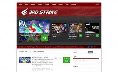 3rd-strike.com screenshot