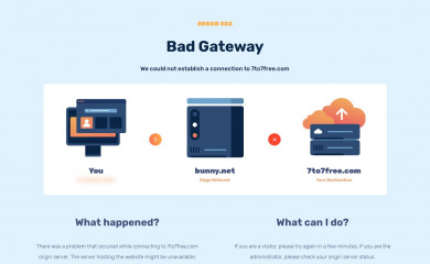 7to7free.com screenshot