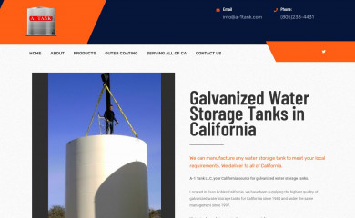 a1tankspasorobles.com screenshot