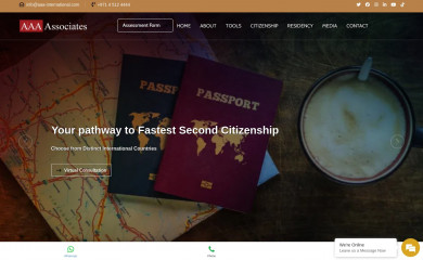 aaa-international.com screenshot