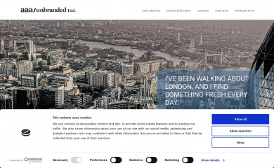 aaaunbranded.co.uk screenshot