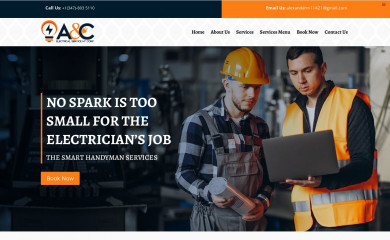 aandcelectricalserviceny.com screenshot