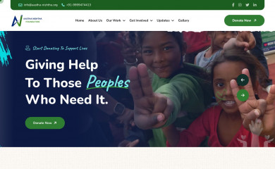 aastha-nishtha.org screenshot