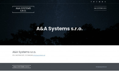 aasystems.sk screenshot