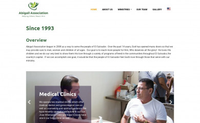 abigailassociation.org screenshot