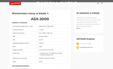 abyssound.com.pl screenshot