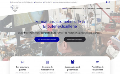 academiedebijouteriejoaillerie.fr screenshot