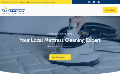 acemattresscleaning.com.au screenshot