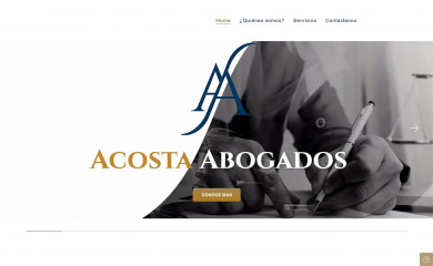 acostabogados.com.mx screenshot