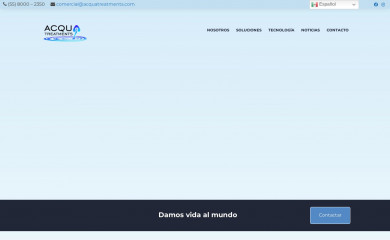 acquatreatments.com screenshot