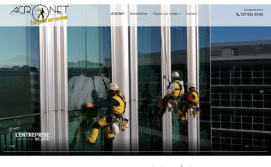 acronet.ch screenshot