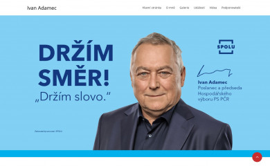 adamecivan.cz screenshot