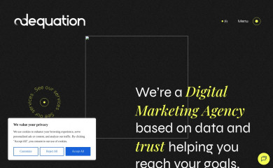 adequationmedia.com screenshot