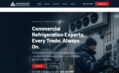 advanced-commercial.com screenshot