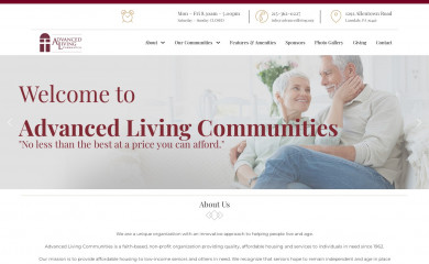 advancedlivingcommunities.org screenshot