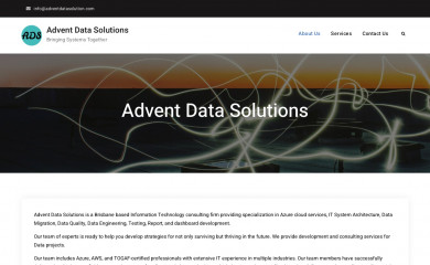 adventdatasolution.com screenshot