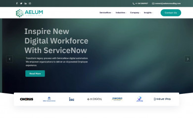 aelumconsulting.com screenshot