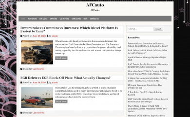 afcauto.com screenshot