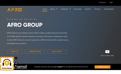 afro-group.com screenshot