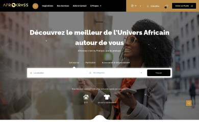afrocross.com screenshot