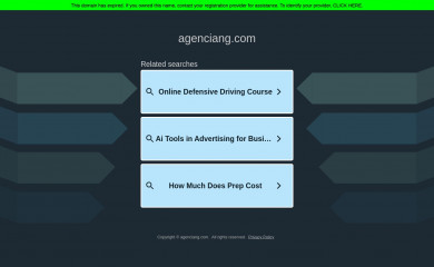 agenciang.com screenshot