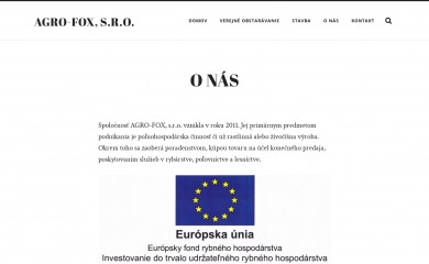 agrofox.sk screenshot