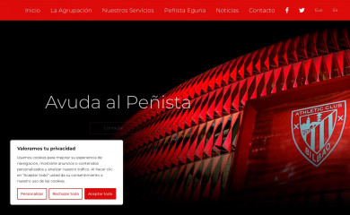 agrupacionathletic.com screenshot