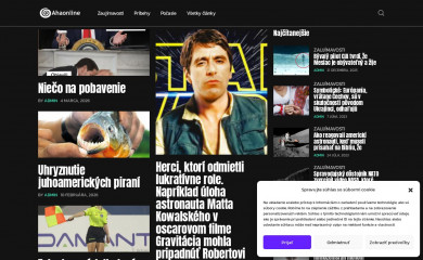 ahaonline.sk screenshot