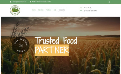 ahfoods.com.au screenshot