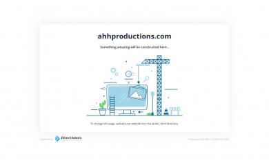 ahhproductions.com screenshot