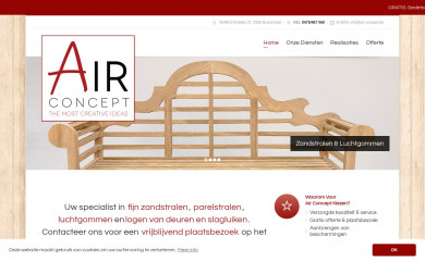 air-concept.be screenshot
