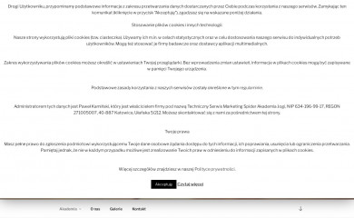 akademiajogi.pl screenshot