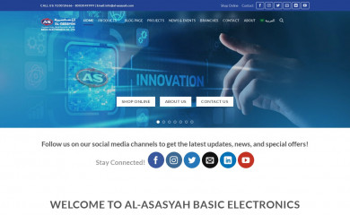 al-asasyah.com screenshot