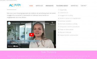 aleacare.nl screenshot