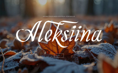 aleksiina.fi screenshot