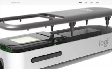 alexanderarcari.com screenshot