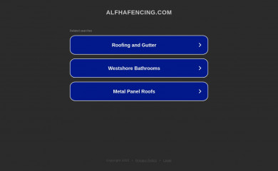 alfhafencing.com screenshot