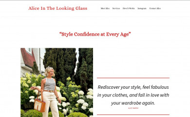 aliceinthelookingglass.com screenshot