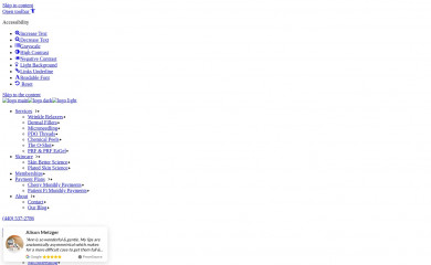 alignedaestheticscle.com screenshot