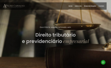 alinecarvalho.com.br screenshot