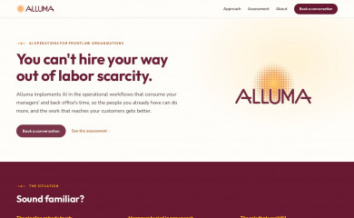 alluma.co screenshot