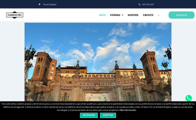 alojamientosteruelmarqueses.com screenshot