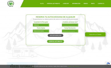 alquilerautocaravanasvalencia.com screenshot
