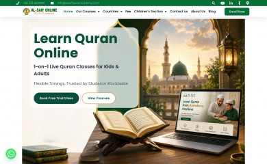 alsaifquranacademy.com screenshot