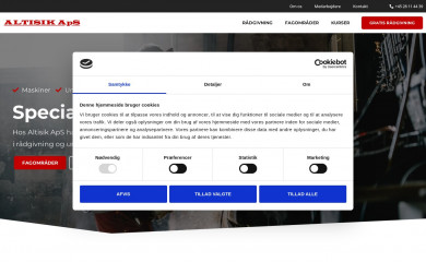 altisik.dk screenshot