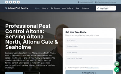 altona-pestcontrol.com.au screenshot