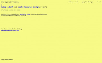 alwaysinbetween.com screenshot