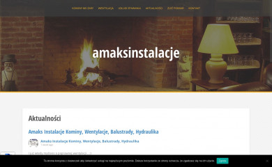 amaksinstalacje.pl screenshot